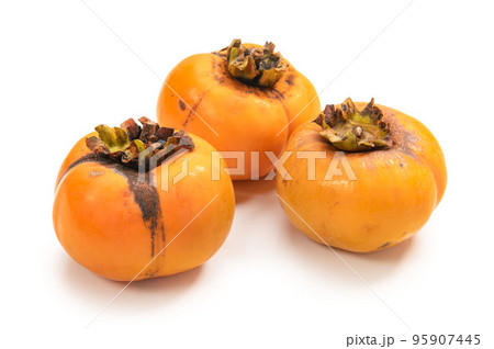 自宅で採れた次郎柿 95907445