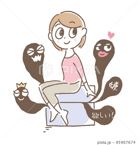 シャドウのイメージイラスト 95907674