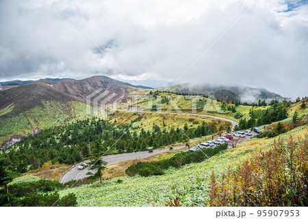 《群馬県》草津白根山 志賀高原渋峠より 志賀草津高原ルート 《群馬県》草津白根山 志賀高原渋峠より 志賀草津高原ルート 95907953