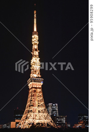 東京タワー　夜景 95908299