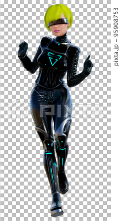 Cyber girl Cyber girl 95908753