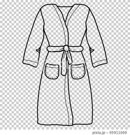 Hand drawn illustration of . Outline or doodle. Line art for logo, packaging, print. 95911089