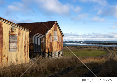 Abandoned farm house, Iceland 95912251
