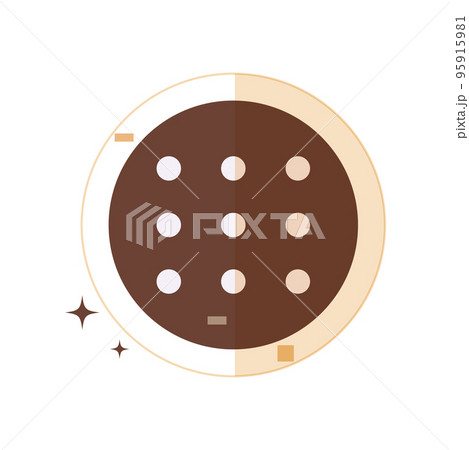 Isolated medieval shield weapon icon Vector 95915981