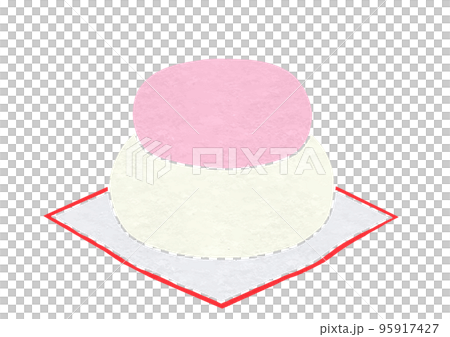 紅白鏡面年糕圖解（印刷款） 95917427