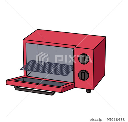 開いたトースター斜めのイラスト 開いたトースター斜めのイラスト 95918438
