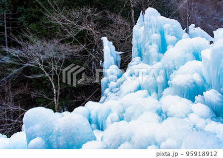 埼玉県 秩父の尾ノ内氷柱 埼玉県 秩父の尾ノ内氷柱 95918912