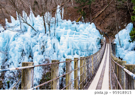 埼玉県 秩父の尾ノ内氷柱 埼玉県 秩父の尾ノ内氷柱 95918915
