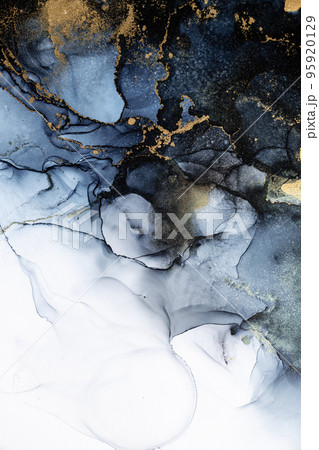 Marble ink abstract art from exquisite original painting for abstract background Marble ink abstract art from exquisite original painting for abstract background 95920129