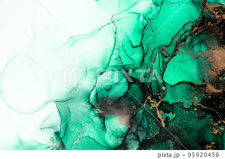 Marble ink abstract art from exquisite original painting for abstract background Marble ink abstract art from exquisite original painting for abstract background 95920456