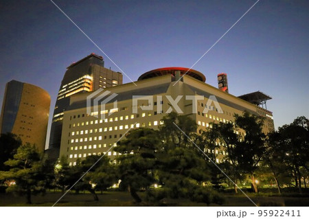 大阪城とその周辺を散歩 朝~昼~夕~夜 秋晴れ 大阪城とその周辺を散歩 朝~昼~夕~夜 秋晴れ 95922411