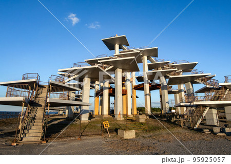 千葉県富津市の富津岬展望台 95925057