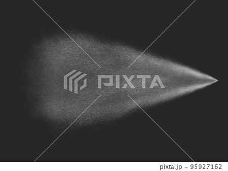 霧吹きからの噴出イラスト~ストレートロングver. 95927162