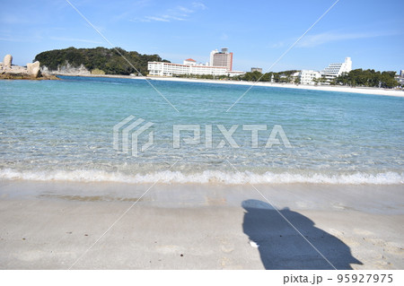 砂浜 沖縄 海辺 砂 砂浜 沖縄 海辺 砂 95927975