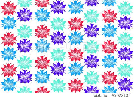 Seamless vector pattern made of beautiful flowers Seamless vector pattern made of beautiful flowers 95928189