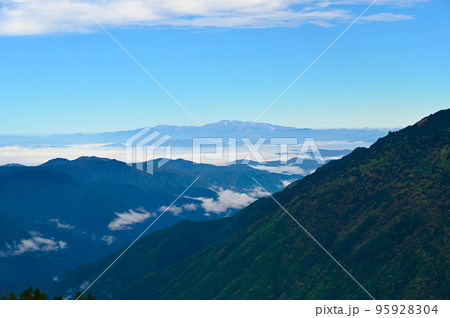 白山連峰 西穂高口駅展望台 白山連峰 西穂高口駅展望台 95928304