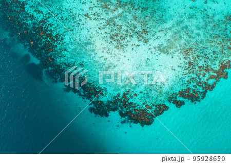 Aerial view of Laem Tong Beach or Laemtong bay in koh Phi Phi, Krabi, Thailand 95928650