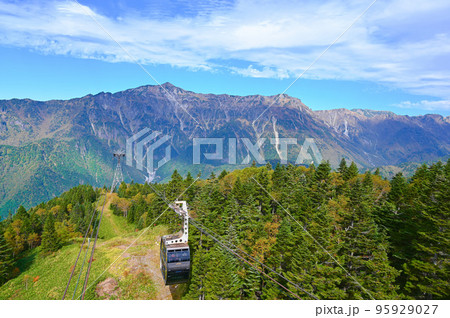 新穂高ロープーウェイ 笠ヶ岳 西穂高口駅展望台 新穂高ロープーウェイ 笠ヶ岳 西穂高口駅展望台 95929027