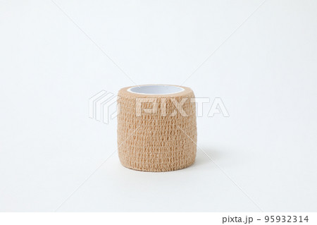 テープ、包帯、医療テープ、手当て、テーピング、治療、怪我、清潔、けが、病院、医療品、救急箱 95932314