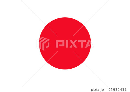 Japanese Flag of Japan Japanese Flag of Japan 95932451