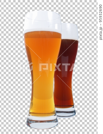 german weizen beer glass transparent PNG 95932690