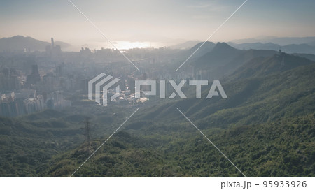 Misty Hong Kong skyline, looking from Fei Ngo Shan 20 May 2022 Misty Hong Kong skyline, looking from Fei Ngo Shan 20 May 2022 95933926