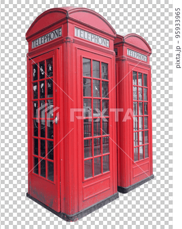 Red phone box in London transparent PNG 95933965