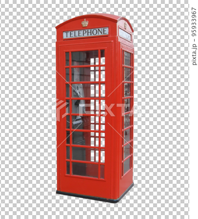 Red phone box in London transparent PNG 95933967