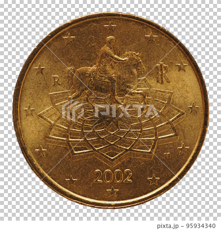 50 cents coin, European Union, Italy transparent PNG 50 cents coin, European Union, Italy transparent PNG 95934340