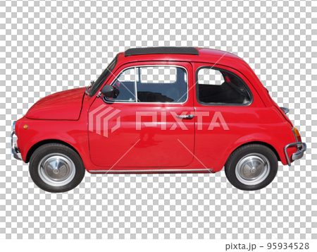 Fiat 500 car transparent PNG 95934528
