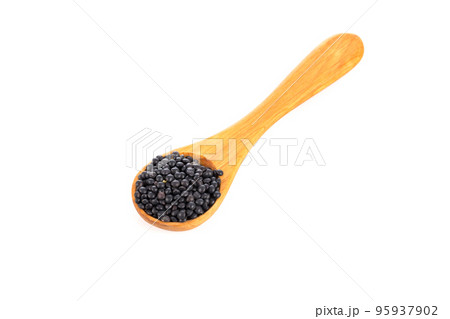 Black organic lentils 95937902