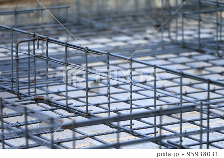 基礎工事　土間配筋 95938031