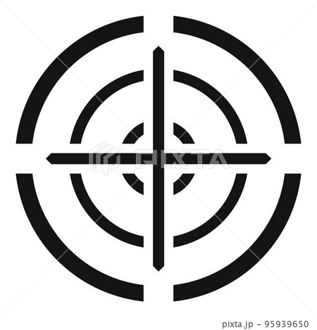 Svd gun aim icon. Simple illustration of svd gun aim vector icon for web design isolated on white background Svd gun aim icon. Simple illustration of svd gun aim vector icon for web design isolated on white background 95939650
