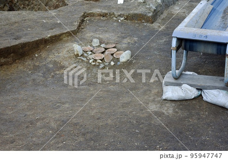 松江城下町遺跡　白潟地区の発掘　遺構 95947747
