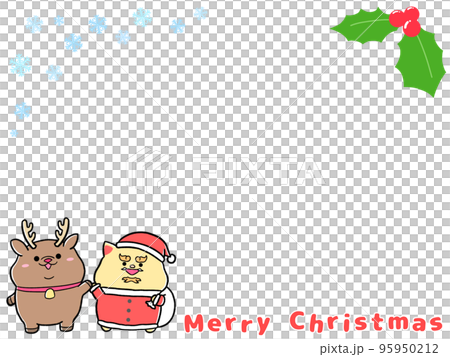 ゆるかわシーサーのクリスマス(3:4)② ゆるかわシーサーのクリスマス(3:4)② 95950212