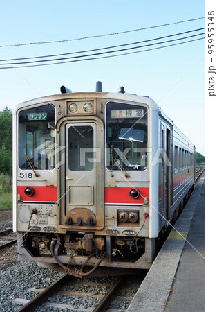 根室本線（花咲線）からの車窓風景　キハ54系（茶内駅） 95955348