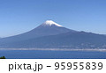 雲ひとつない富士山 95955839