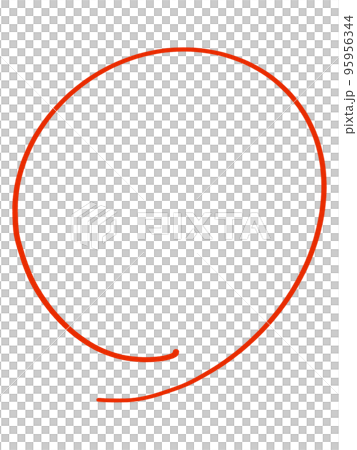 Illustration material of a round ring 95956344