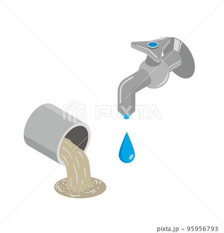 上水道と下水道 95956793