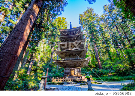 羽黒山 五重塔 羽黒山 五重塔 95956908