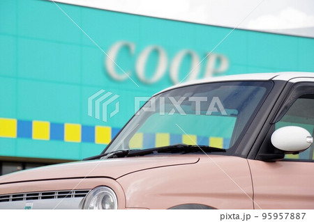 ショッピングイメージ　スーパーでお買物 95957887