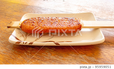 濃厚みそをたっぷり塗った五平餅 濃厚みそをたっぷり塗った五平餅 95959051