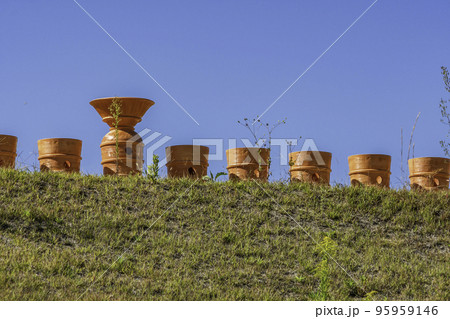 千足古墳　造山第5号墳　岡山県岡山市 95959146