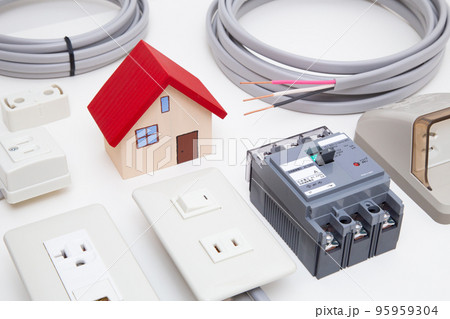 住宅の主な電気工事 住宅の主な電気工事 95959304