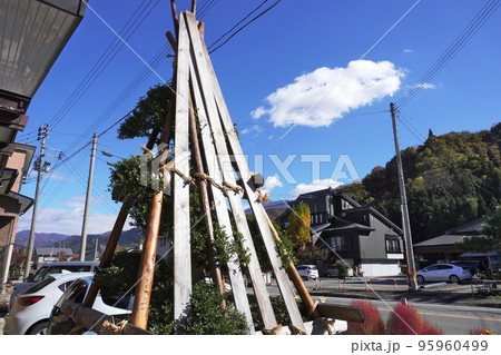 雪囲い01 雪囲い01 95960499