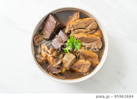 Pot-stewed ducks or Steamed duck with soy sauce and spices Pot-stewed ducks or Steamed duck with soy sauce and spices 95961684