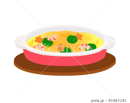 クリスマスの料理　グラタン 95965281