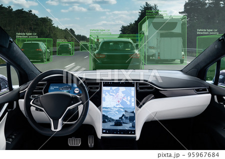Autonomous vehicle vision Autonomous vehicle vision 95967684