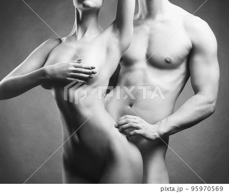 young couple nude Shutterstock