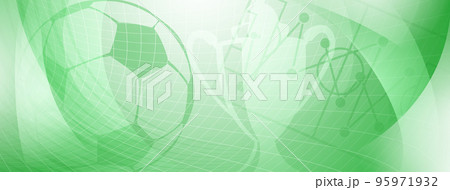 Abstract background on a football theme Abstract background on a football theme 95971932